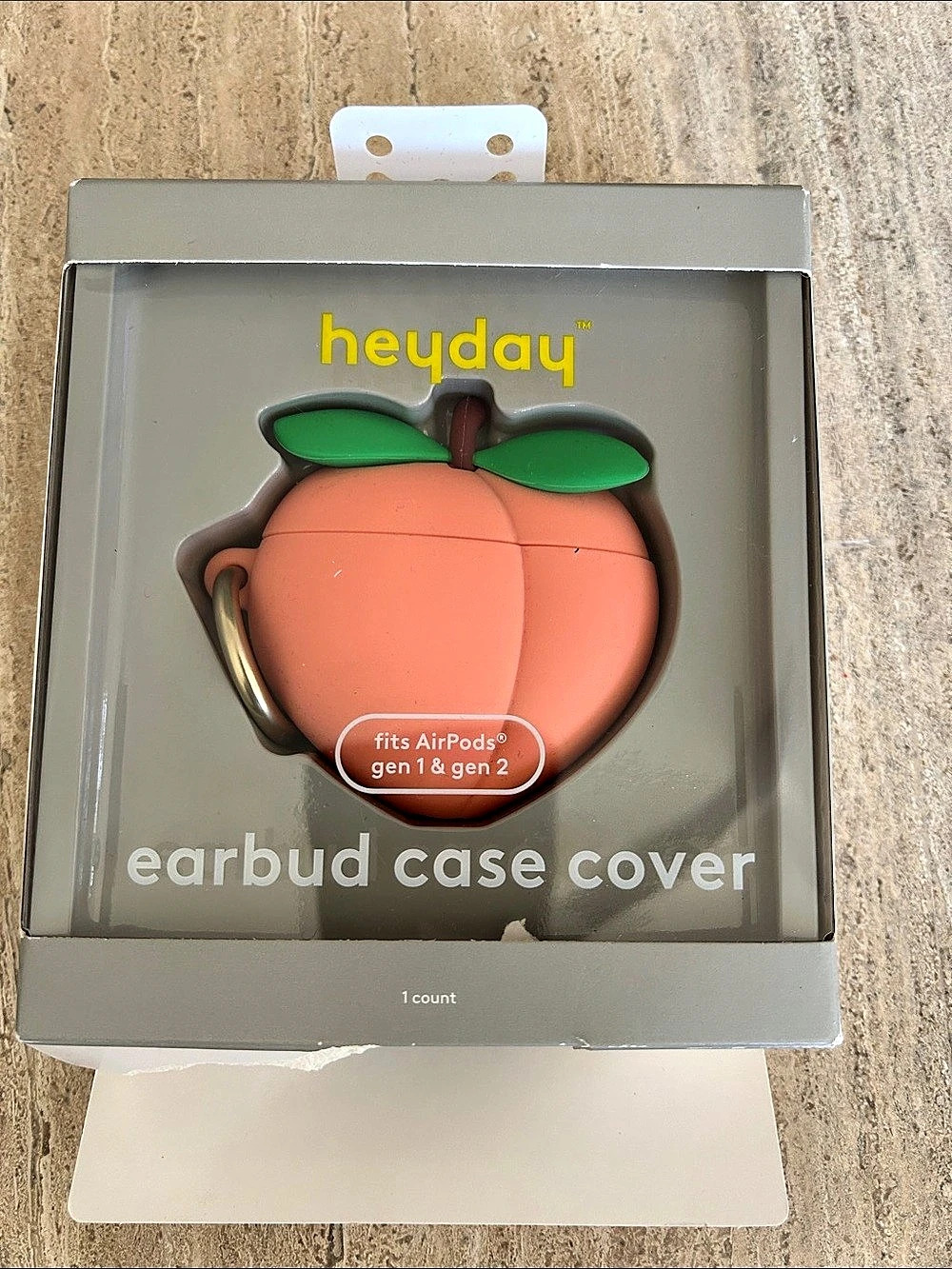heyday Peach AirPods Gen 1 & Gen 2 earbud case cover Case Cover